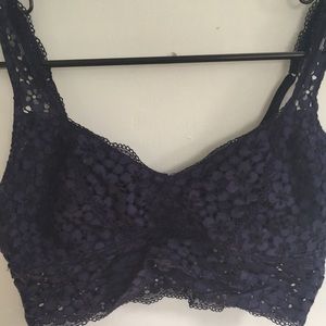 Blue aerie bralette